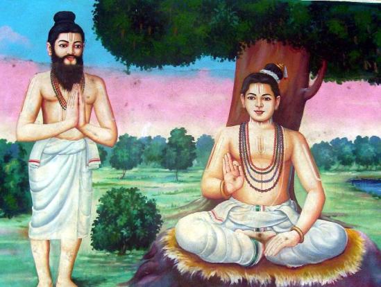 Nammalvar and Madhurakavi